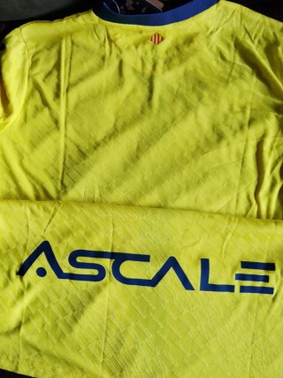 Camiseta Oficial Villarreal Joma Amarilla y Azul