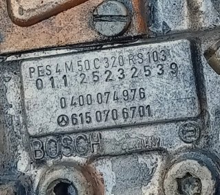 Bomba Inyección Diésel Sole Mercedes 615