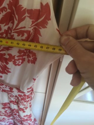Massimo Dutti Talla L vestido Gasa precioso Estamp