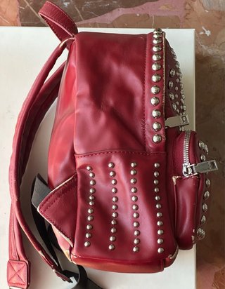 Zaino Replay donna rosso con borchie