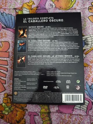 Trilogía El Caballero Oscuro DVD
