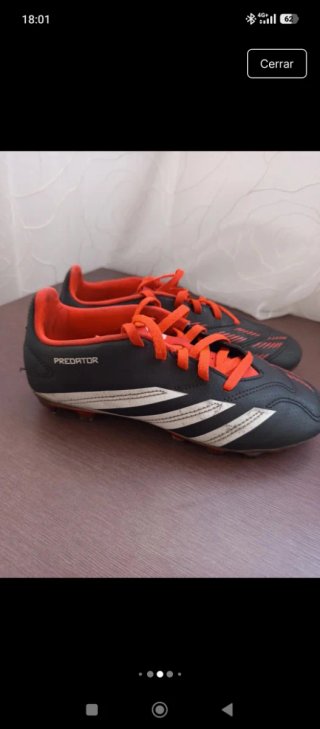 Botas de fútbol Adidas Predator Talla 35