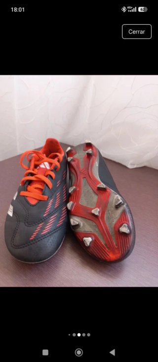 Botas de fútbol Adidas Predator Talla 35