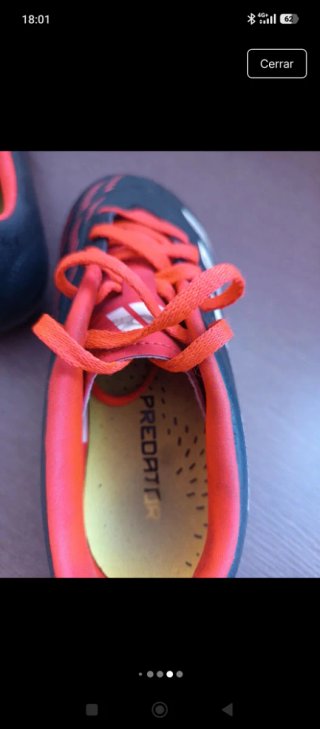 Botas de fútbol Adidas Predator Talla 35
