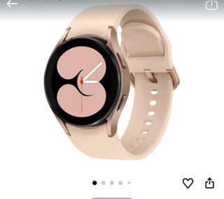 Samsung Galaxy Watch 4 Beige/Rose Gold