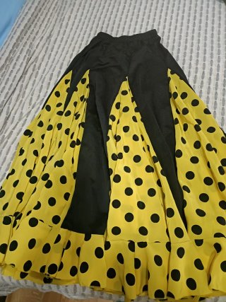 Falda flamenca mujer talla única