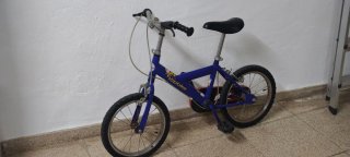 Bicicleta infantil Topbike Kids 14 blu