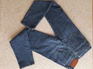 Pantalón vaquero Massimo Dutti azul talla34