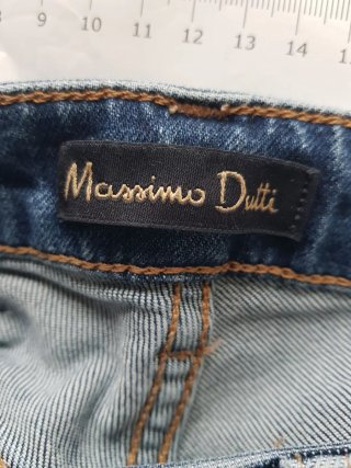 Pantalón vaquero Massimo Dutti azul talla34