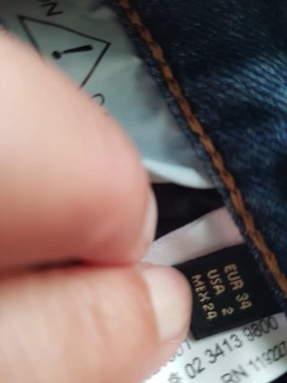 Pantalón vaquero Massimo Dutti azul talla34