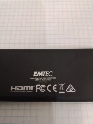 Adaptador EMTEC USB-C HDMI SD