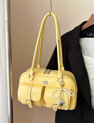 Bolso vintage Y2K amarillo