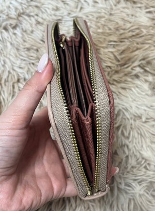 Cartera Stradivarius grande monedero tarjetero