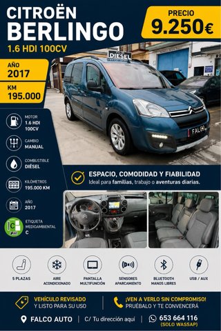 Citroen Berlingp 2017
