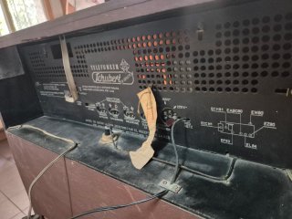 MuebleRadio Tocadiscos Telefunken Schubert de 1956
