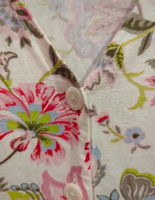 Vestido largo flores Springfield