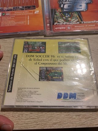 Lote Juegos PC: Broken Sword y Soccer 96