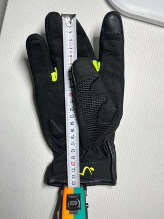 Guantes Moto Verano Reforzados Negro/Verde