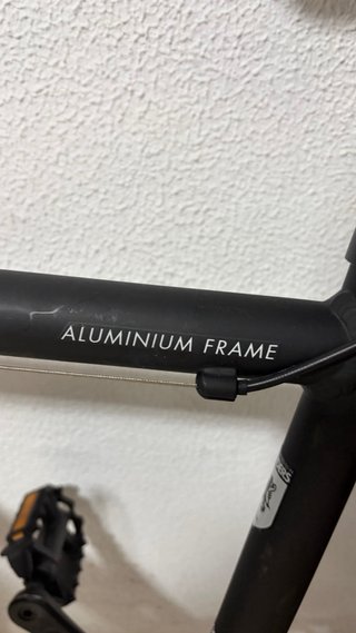 Bicicleta B'TWIN Aluminio Negra