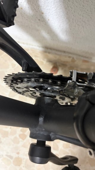 Bicicleta B'TWIN Aluminio Negra