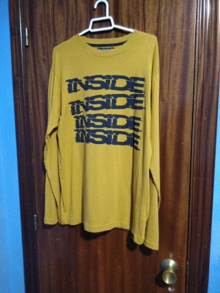 Camiseta Inside manga larga talla M