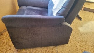 Sillón Eléctrico Tela Gris