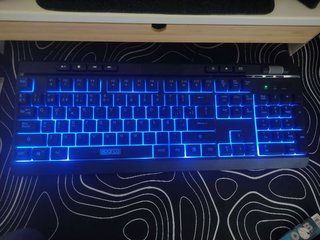 Teclado Sparco STEALTH Spagnolo RGB Membrana