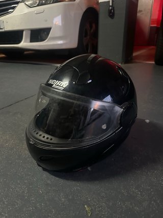 Casco Nolan Talla XS Negro, modular