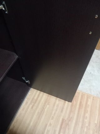 Mueble Estantería Marrón con Puertas URGE