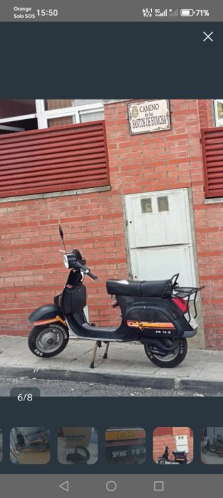 Vespa PK75S ELESTART