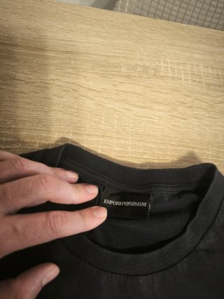 Camiseta Emporio Armani Negra