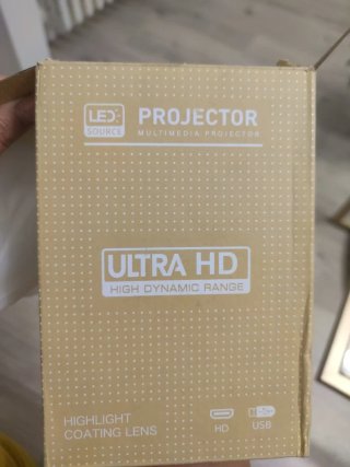Proyector Inteligente Blanco y Negro