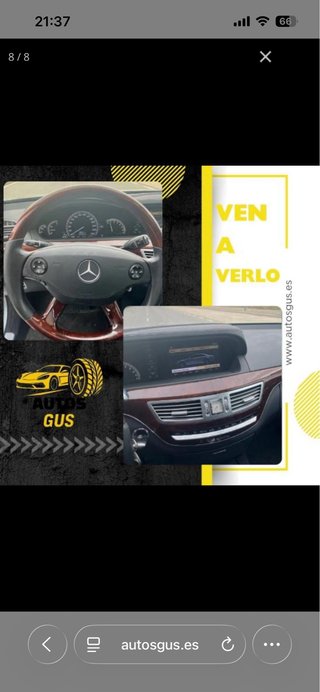 Mercedes-Benz Clase S 500 4MATIC 388CV Automático