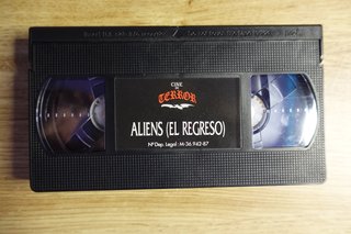 VHS Aliens El Regreso James Cameron