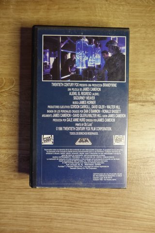 VHS Aliens El Regreso James Cameron