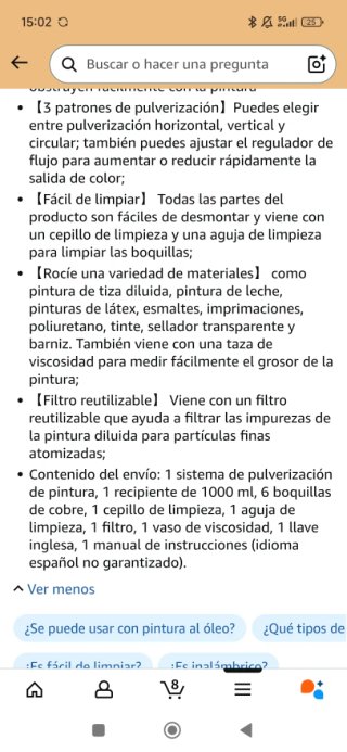 Pistola Pintura Eléctrica GLORITY