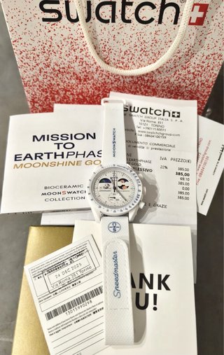 Swatch Mission to the Moonphase Bioceramic