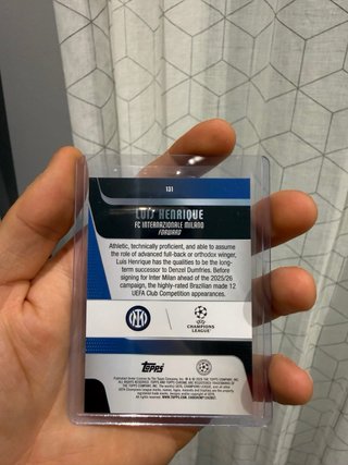 Carta Futbol Luis Henrique 201/299