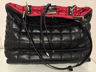 Bolso Hombro Reversible Robert Pietri Negro/Rojo