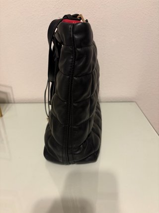 Bolso Hombro Reversible Robert Pietri Negro/Rojo