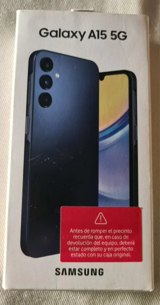 Samsung Galaxy A15 5G Azul/Negro