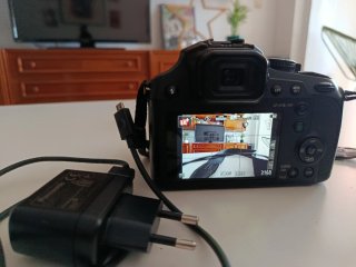 Cámara Lumix DC-FZ82 Panasonic Negra