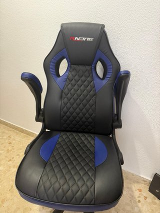 Silla Gaming RACING Negra y Azul