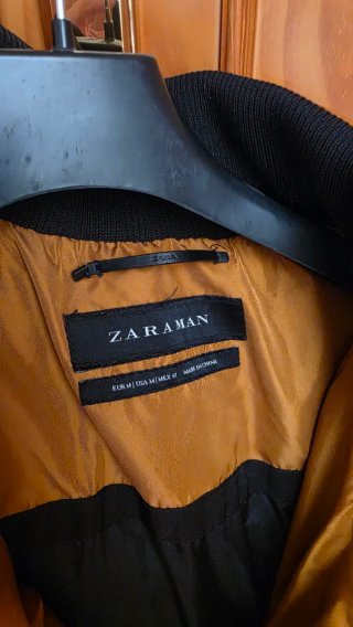 Abrigo Parka Zara Amarillo