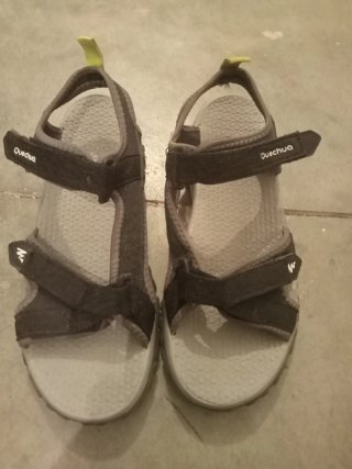 Sandalias Quechua Trekking Negro/Gris