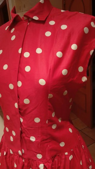 Vestido auténtico años 40/50
