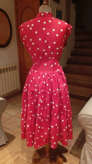Vestido auténtico años 40/50