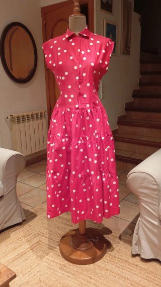 Vestido auténtico años 40/50