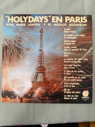 Holydays en París - Rose Marie Lanvin