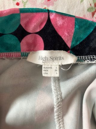 Pantalón campana estampado